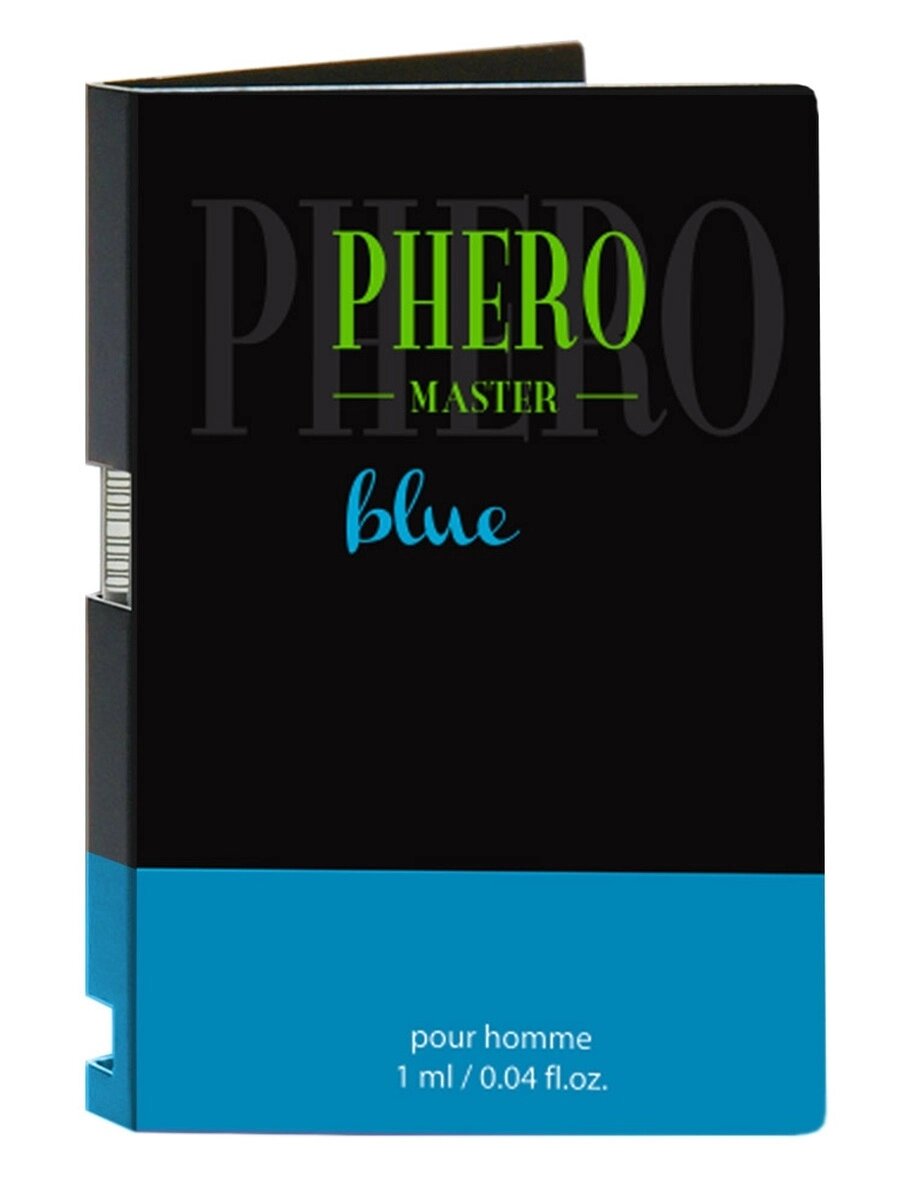 Духи з феромонами для чоловіків PHERO MASTER BLUE for men , 1 ml від компанії Інтернет магазин Персик - фото 1