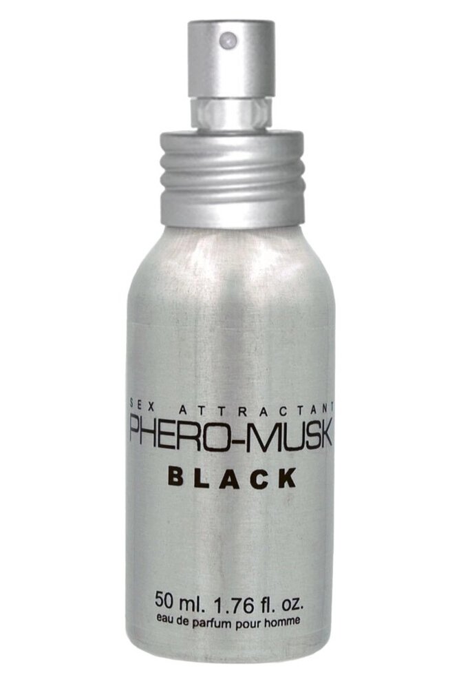 Духи з феромонами для чоловіків PHERO-MUSK BLACK, 50 ml від компанії Інтернет магазин Персик - фото 1