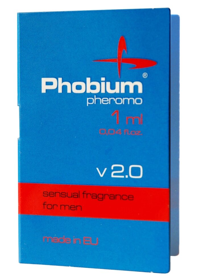 Духи з феромонами для чоловіків PHOBIUM Pheromo for men v 2.0, 1 ml від компанії Інтернет магазин Персик - фото 1