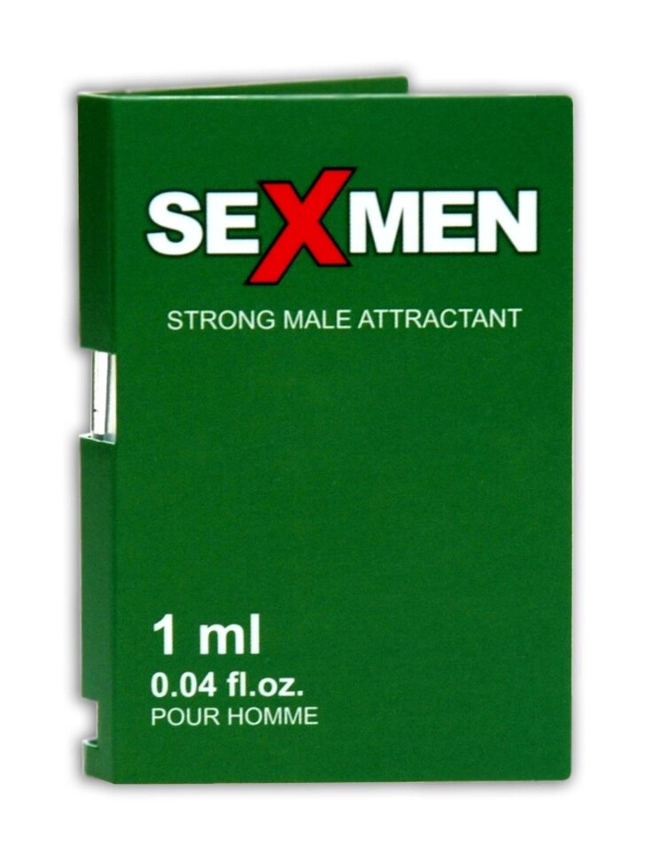 Духи з феромонами для чоловіків Sexmen - Strong male attractant, 1 ml від компанії Інтернет магазин Персик - фото 1