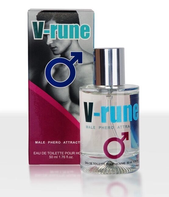 Духи з феромонами для чоловіків V-rune, 50 ml від компанії Інтернет магазин Персик - фото 1
