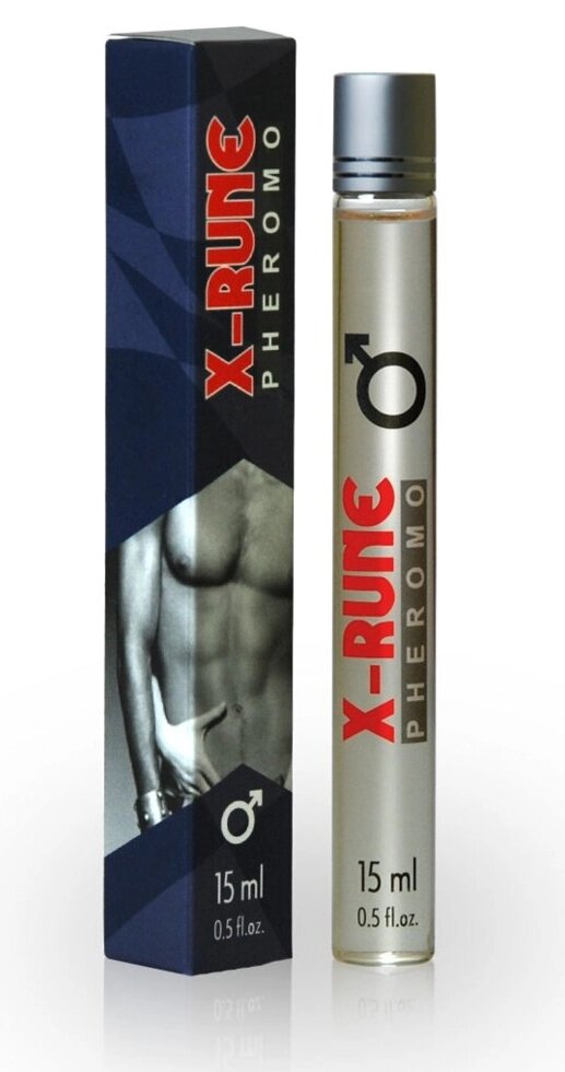 Духи з феромонами для чоловіків X-rune, 15 ml від компанії Інтернет магазин Персик - фото 1