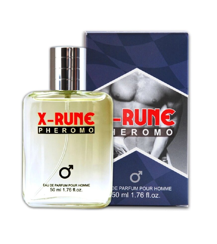 Духи з феромонами для чоловіків X-rune, 50 ml від компанії Інтернет магазин Персик - фото 1