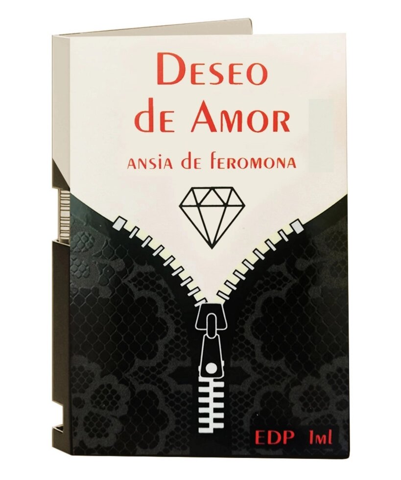 Духи з феромонами для жінок Deseo De Amor, 1 ml від компанії Інтернет магазин Персик - фото 1