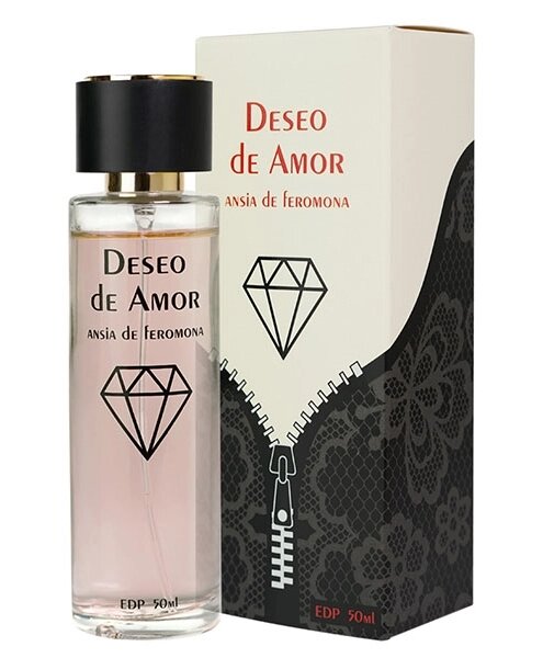 Духи з феромонами для жінок Deseo De Amor, 50 ml від компанії Інтернет магазин Персик - фото 1