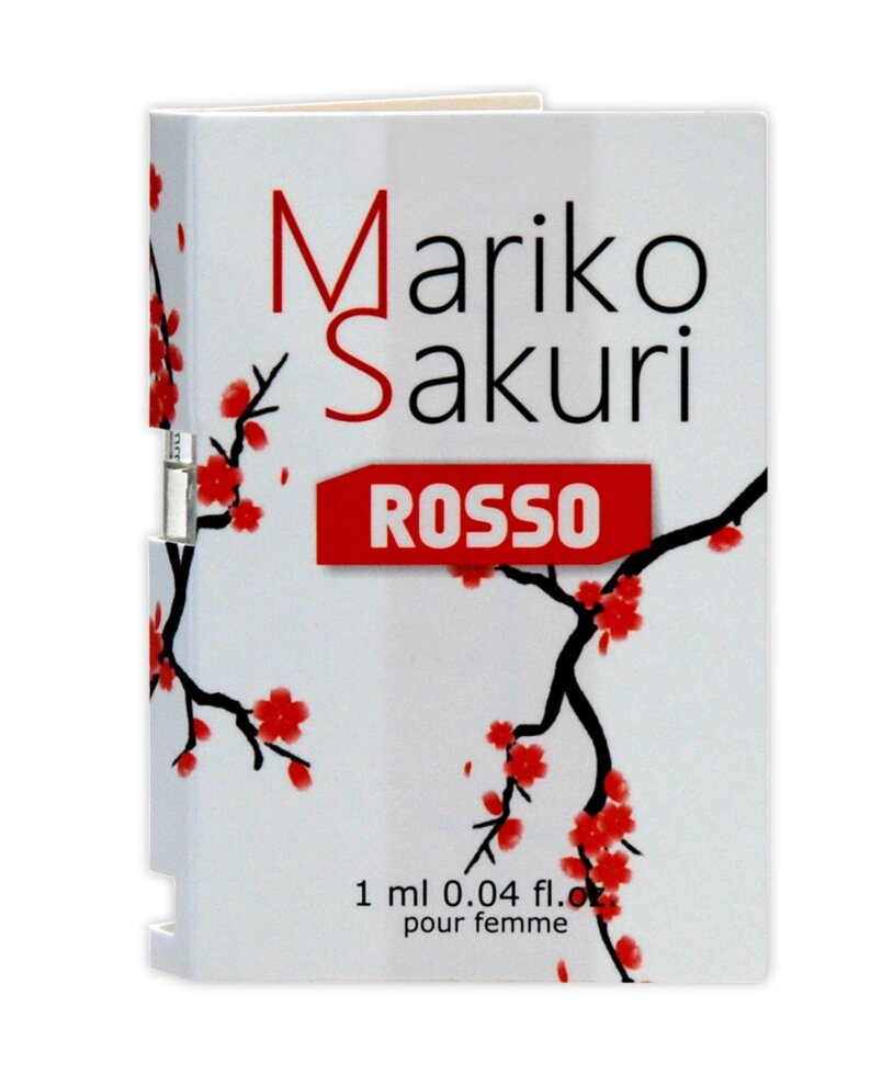 Духи з феромонами для жінок Mariko Sakuri ROSSO, 1 ml від компанії Інтернет магазин Персик - фото 1
