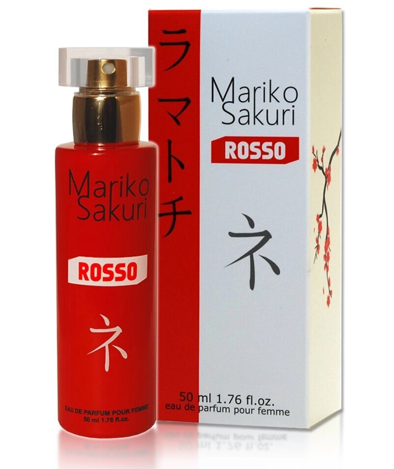 Духи з феромонами для жінок Mariko Sakuri ROSSO, 50 ml від компанії Інтернет магазин Персик - фото 1