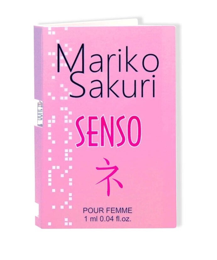Духи з феромонами для жінок Mariko Sakuri SENSO, 1 ml від компанії Інтернет магазин Персик - фото 1