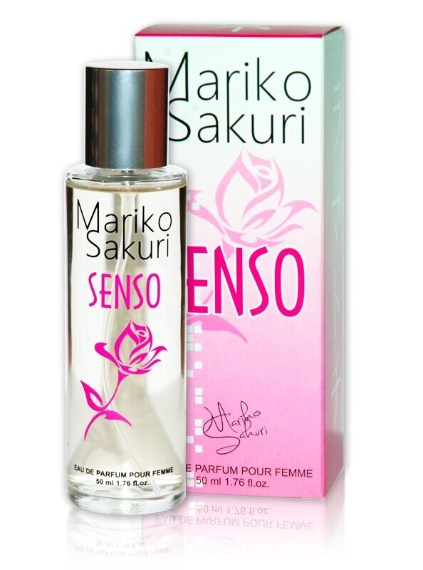 Духи з феромонами для жінок Mariko Sakuri SENSO, 50 ml від компанії Інтернет магазин Персик - фото 1