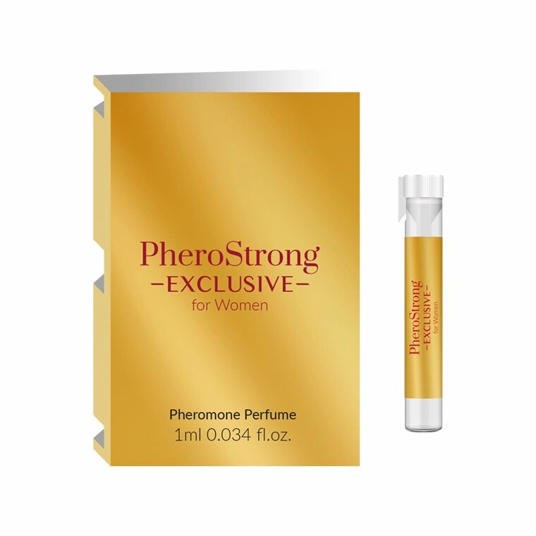 Духи з феромонами PheroStrong Exclusive для жінок 1 мл від компанії Інтернет магазин Персик - фото 1