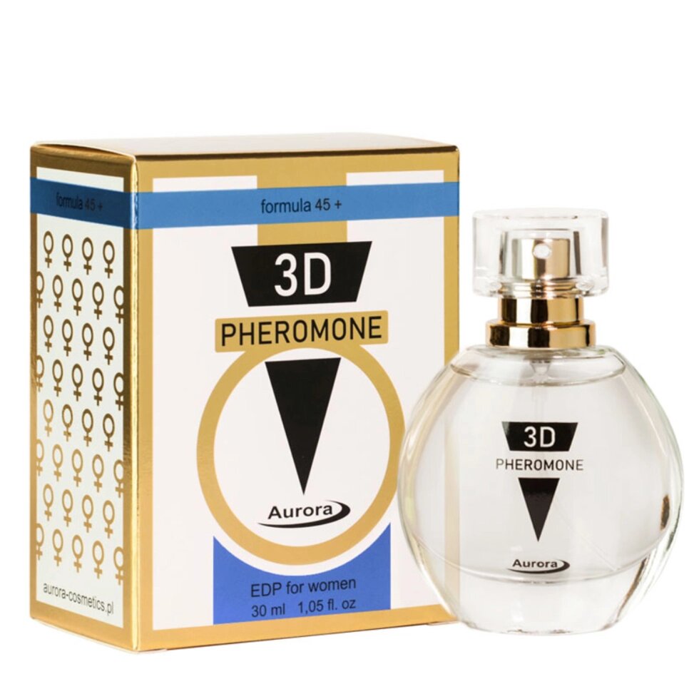 Духи з феромоновими жіночими аврора 3d феромонова формула 45+, 30 мл від компанії Інтернет магазин Персик - фото 1