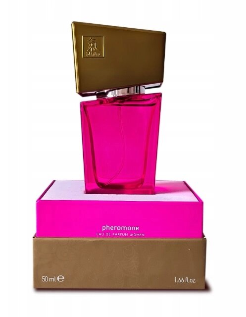 Духи з феромоновими жіночими шиїтом феромоновим ароматом жінки рожеві 50 мл від компанії Інтернет магазин Персик - фото 1