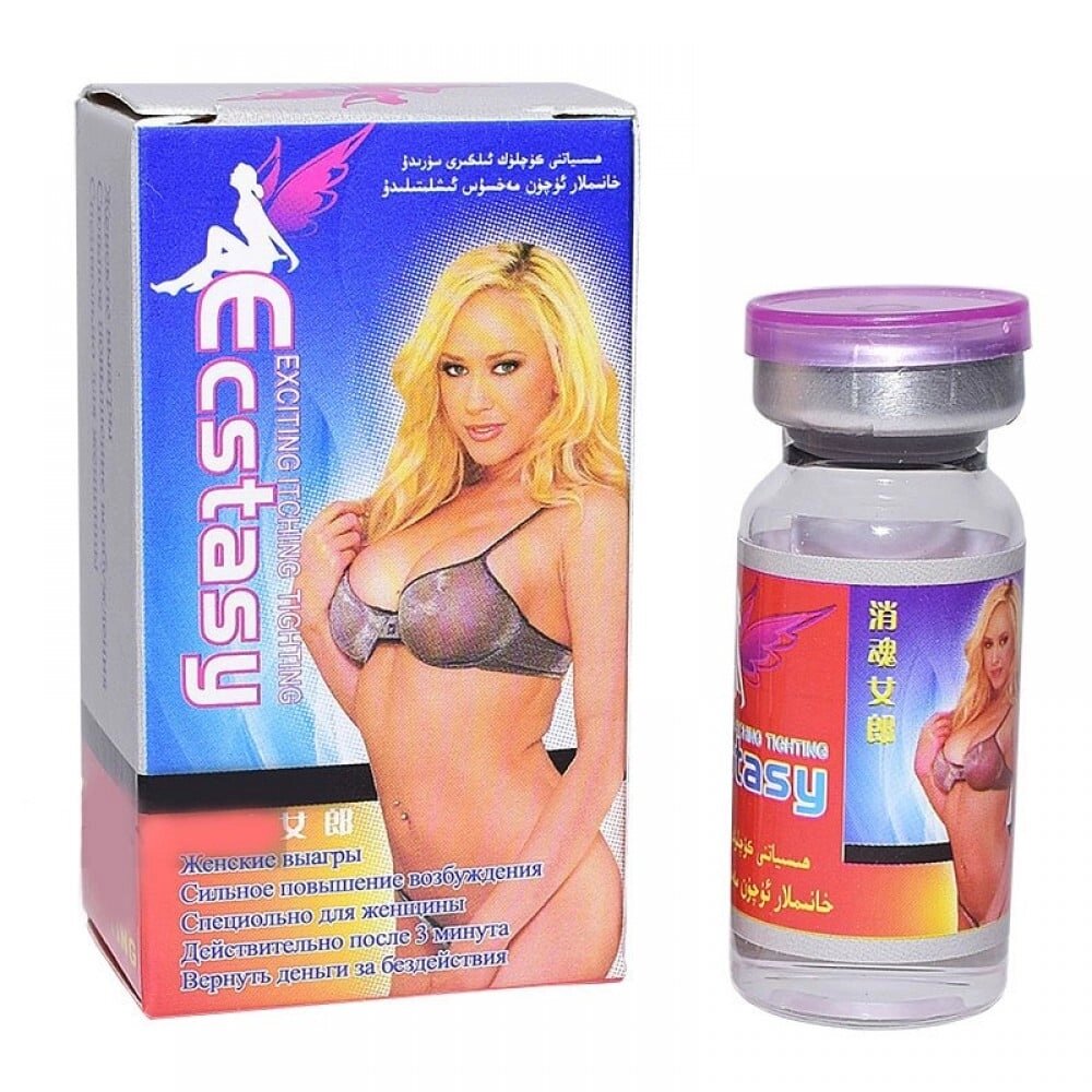 Екстаз жіночого збудника екстазу (пляшка з краплями 10 мл) від компанії Інтернет магазин Персик - фото 1