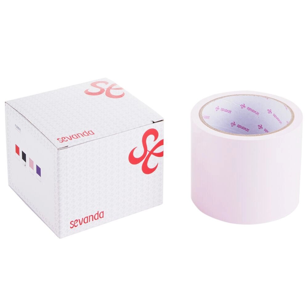 Електростатична стрічка для бондажу LOCKINK SEVANDA Electrostatic Tape - Pink Tape, 16м від компанії Інтернет магазин Персик - фото 1