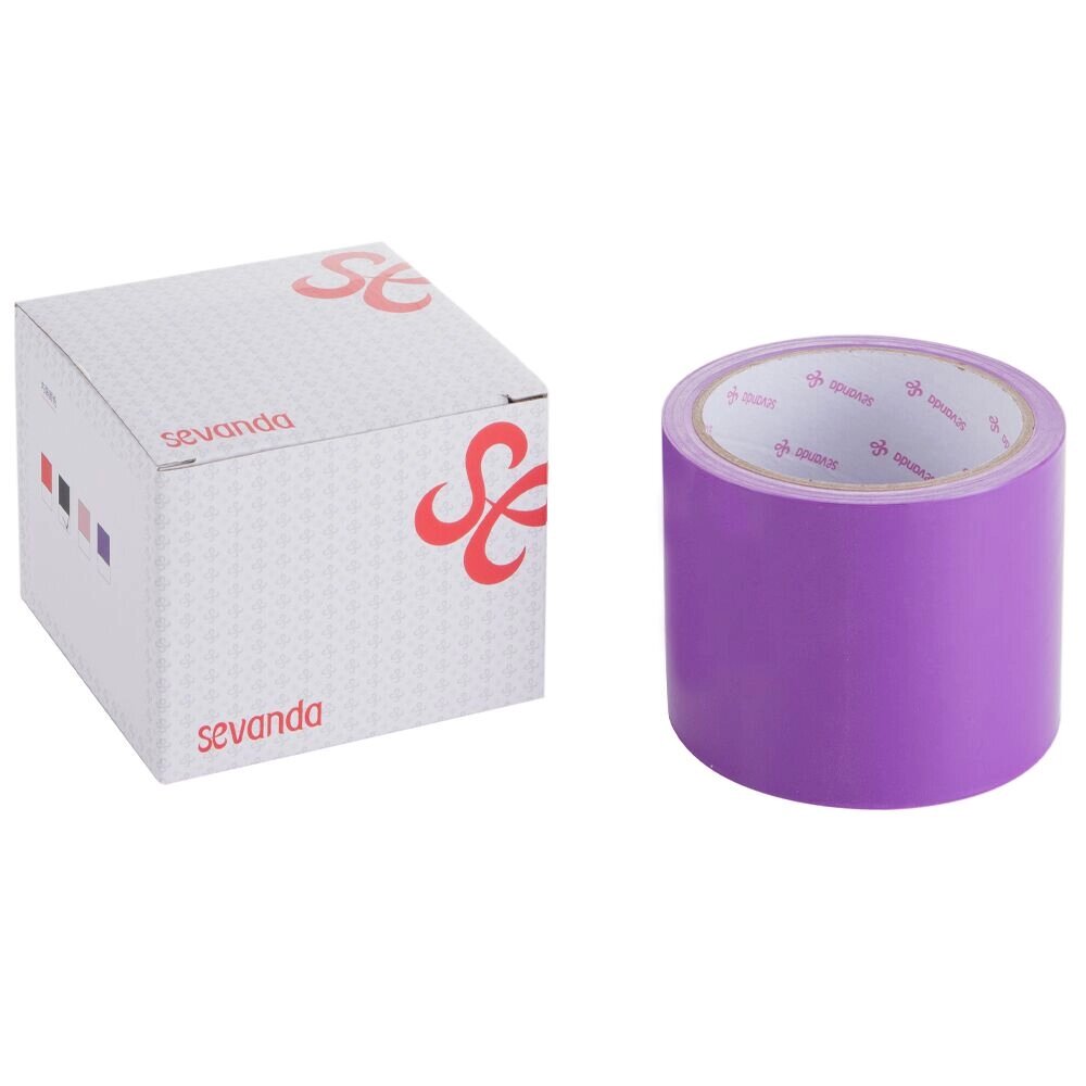 Електростатична стрічка для бондажу LOCKINK SEVANDA Electrostatic Tape - Purple Tape, 16м від компанії Інтернет магазин Персик - фото 1