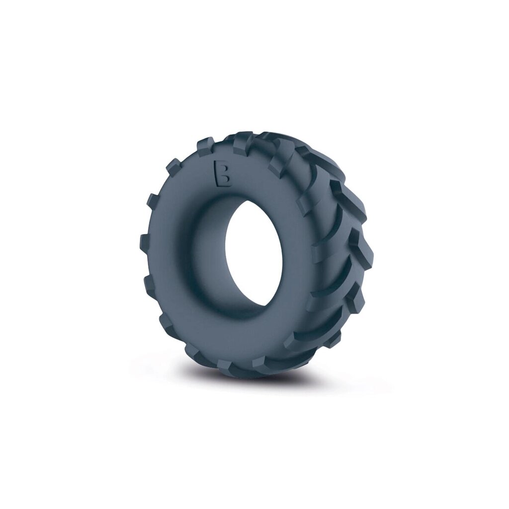 Ерекційне кільце Boners Tire Cock Ring - Grey від компанії Інтернет магазин Персик - фото 1