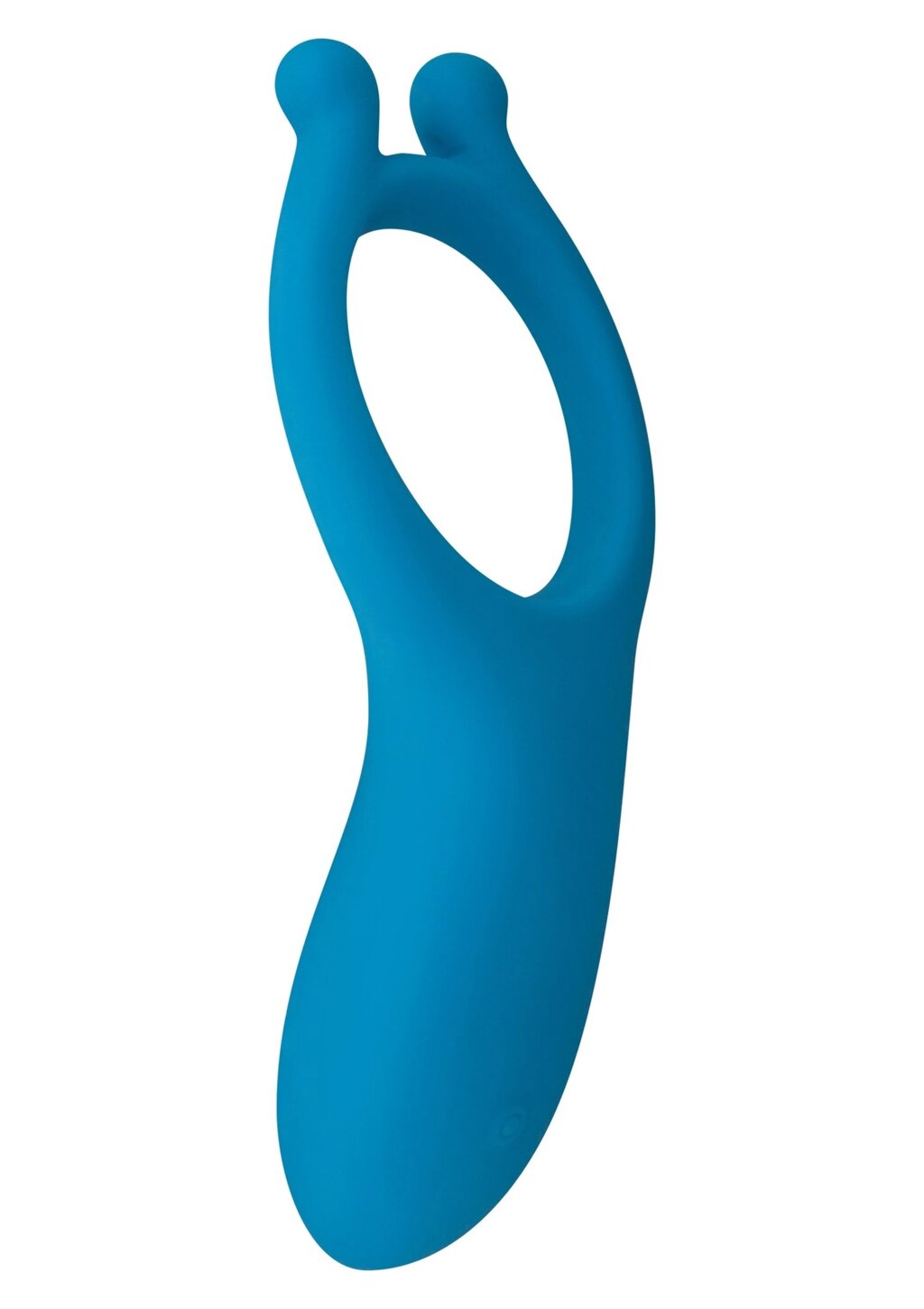 Ерекційне кільце з вібрацією Toy Joy синє, 11 х 5.5 см від компанії Інтернет магазин Персик - фото 1