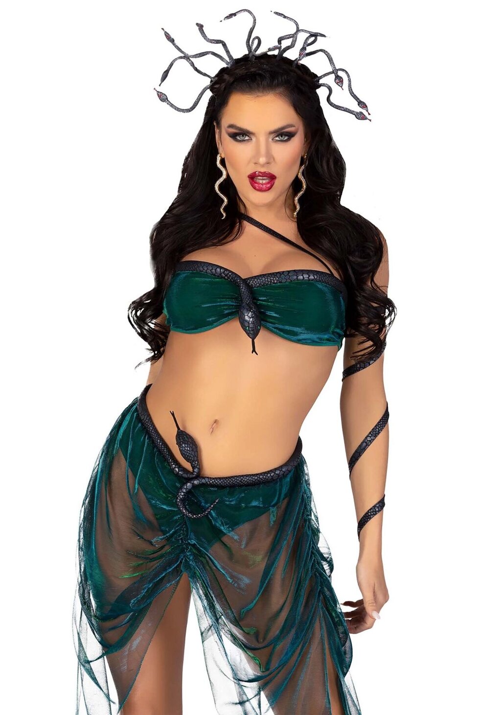 Еротичний костюм горгони Медузи Leg Avenue Medusa Costume XS від компанії Інтернет магазин Персик - фото 1