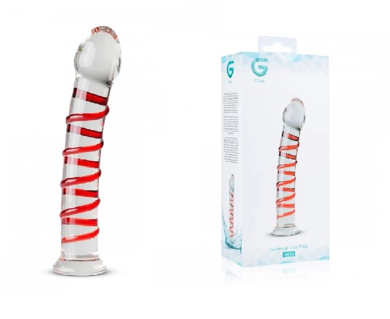 Falimmmitator Glass Gildo Glass Dildo No.15 від компанії Інтернет магазин Персик - фото 1