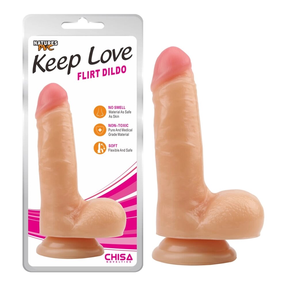 Фалоімітатор Chisa Keep Love Flirt Dildo від компанії Інтернет магазин Персик - фото 1