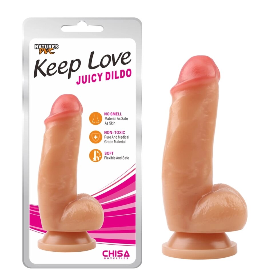 Фалоімітатор Chisa Keep Love Juicy Dildo від компанії Інтернет магазин Персик - фото 1