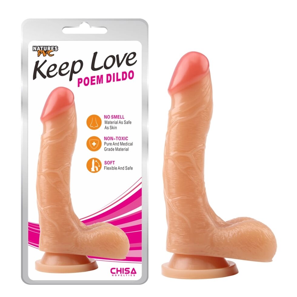 Фалоімітатор Chisa Keep Love Poem dildo від компанії Інтернет магазин Персик - фото 1