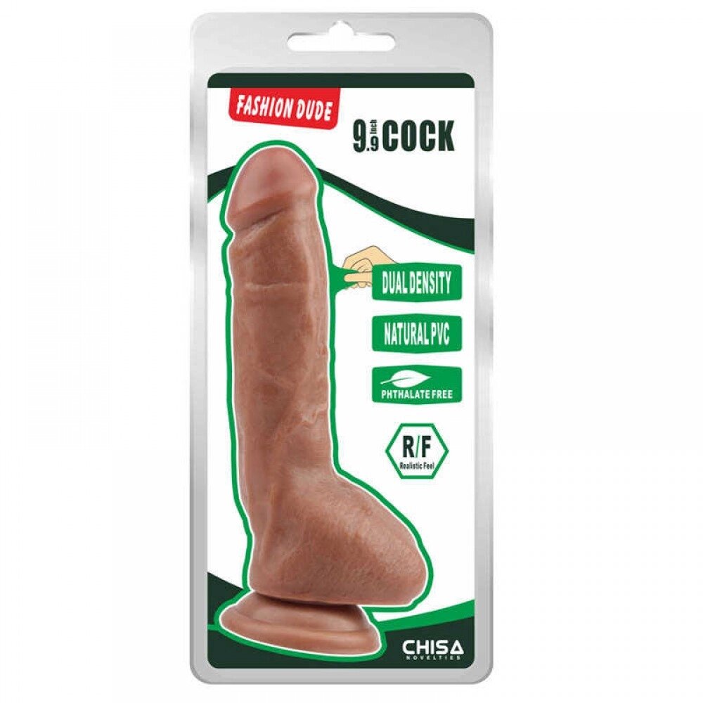 Фалоімітатор на присоске CHISA DILDO DUAL DENSITY FASHION DUDE 23 X 4.3 CM LATIN від компанії Інтернет магазин Персик - фото 1