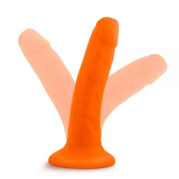 Фалоімітатор NEO 6INCH DUAL DENSITY COCK NEON ORANGE від компанії Інтернет магазин Персик - фото 1