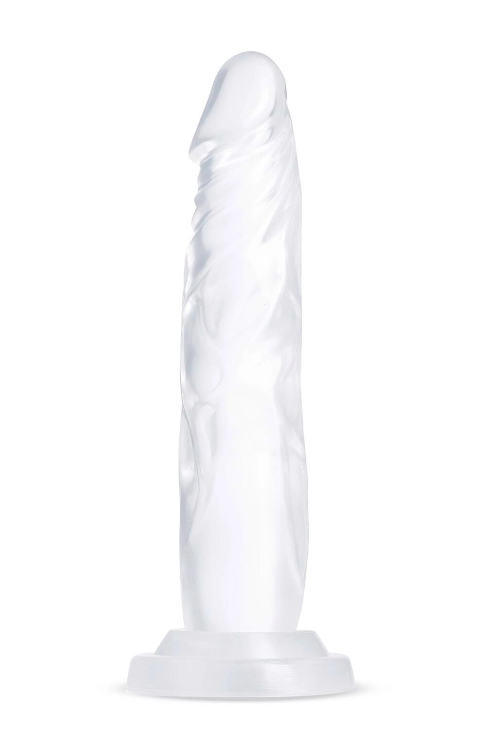 Фалоімітатор реалістичний на присосці прозорий Blush B Yours, 19 х 3.8 см від компанії Інтернет магазин Персик - фото 1