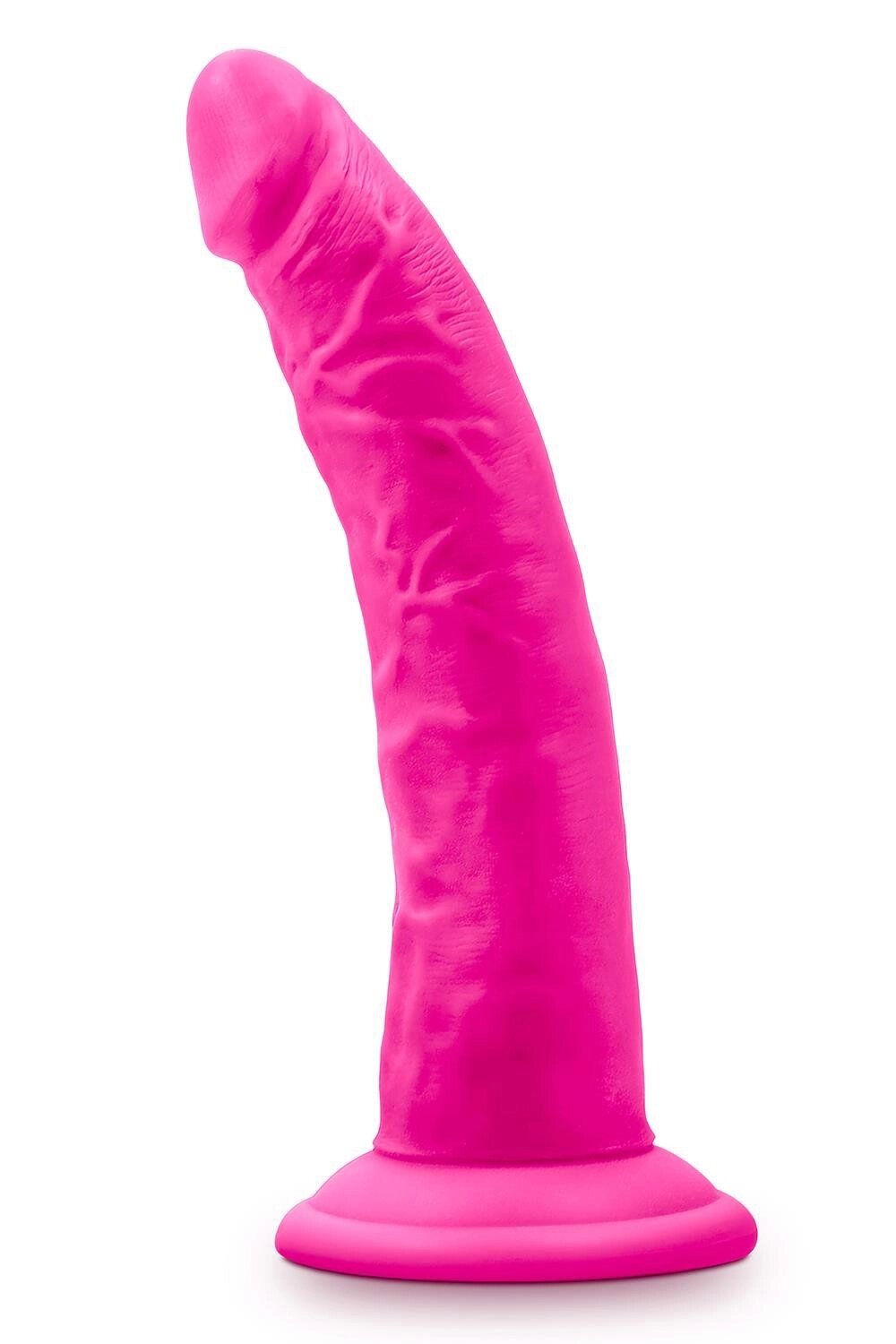 Фалоімітатор реалістичний на присосці рожевий Au Naturel Bold Jack, 19 х 3.8 см від компанії Інтернет магазин Персик - фото 1