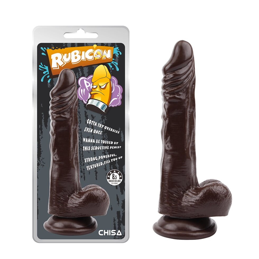 Фалоімітатор Rubicon Bronco Rider Dildo-Brown від компанії Інтернет магазин Персик - фото 1