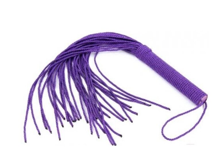 Flogger ds фетиш мотузок фіолетовий від компанії Інтернет магазин Персик - фото 1