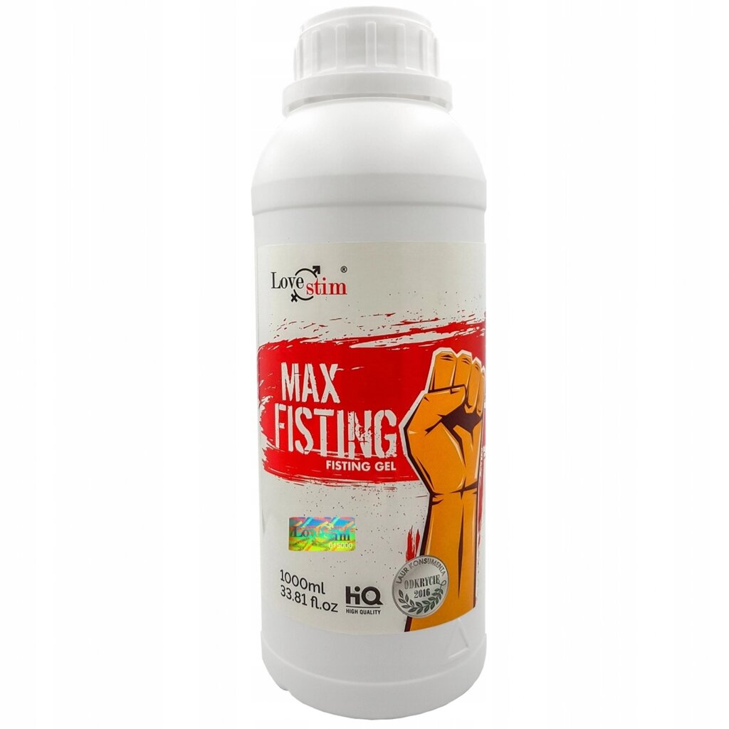 Гель для фістингу LoveStim Max Fisting 1000ml від компанії Інтернет магазин Персик - фото 1