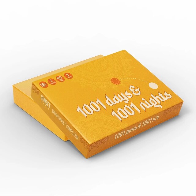 Гра для пар "1001 день і 1001 ніч" (108 карт) від компанії Інтернет магазин Персик - фото 1