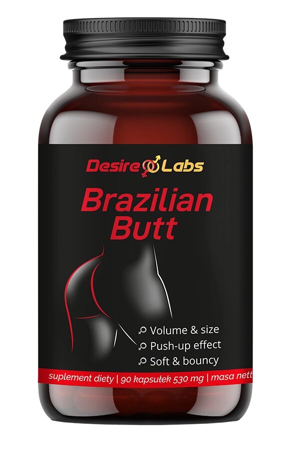 Харчова добавка для вирівнювання рівня естрогену Brazilian Butt, 90 капсул від компанії Інтернет магазин Персик - фото 1