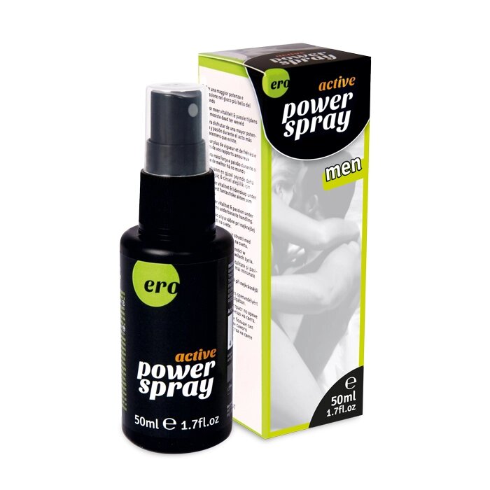 Хвилюючий спрей для чоловіків "Power spray active" (50 ml) від компанії Інтернет магазин Персик - фото 1