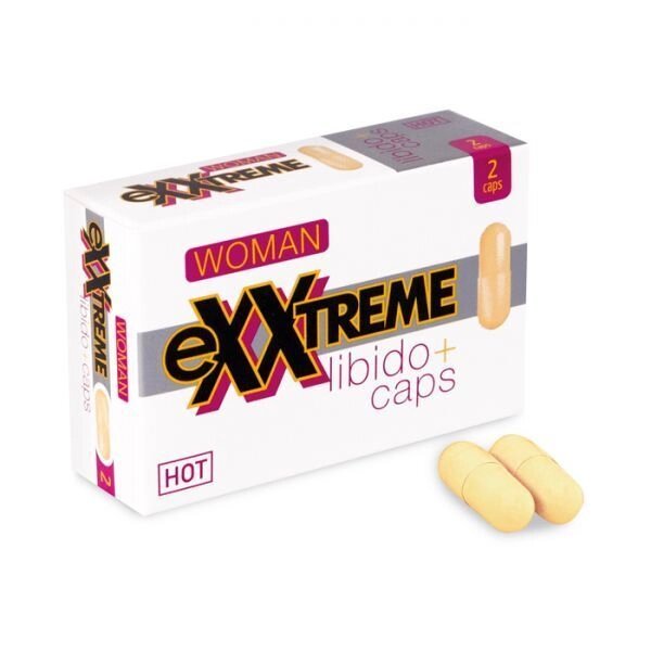 Капсули для підвищення лібідо для жінок eXXtreme, 2 шт в упаковці від компанії Інтернет магазин Персик - фото 1