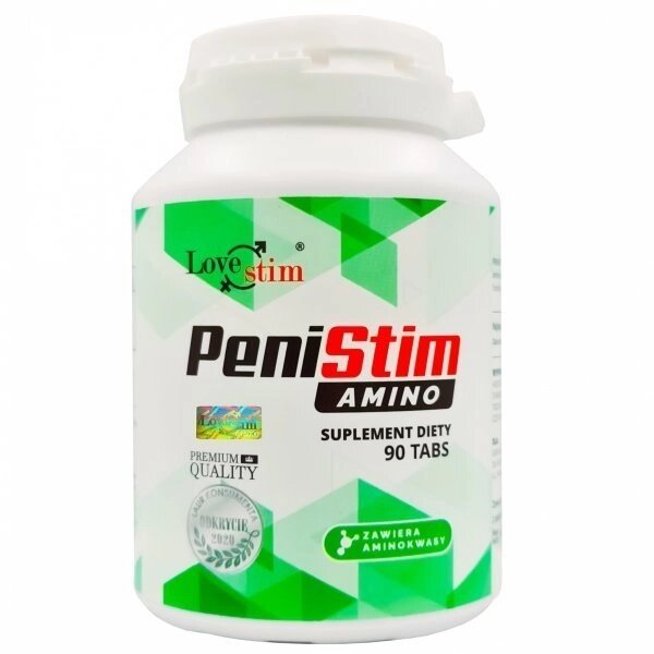 Капсули для збільшення ерекції LSTIM Penistim Amino 90 PC від компанії Інтернет магазин Персик - фото 1