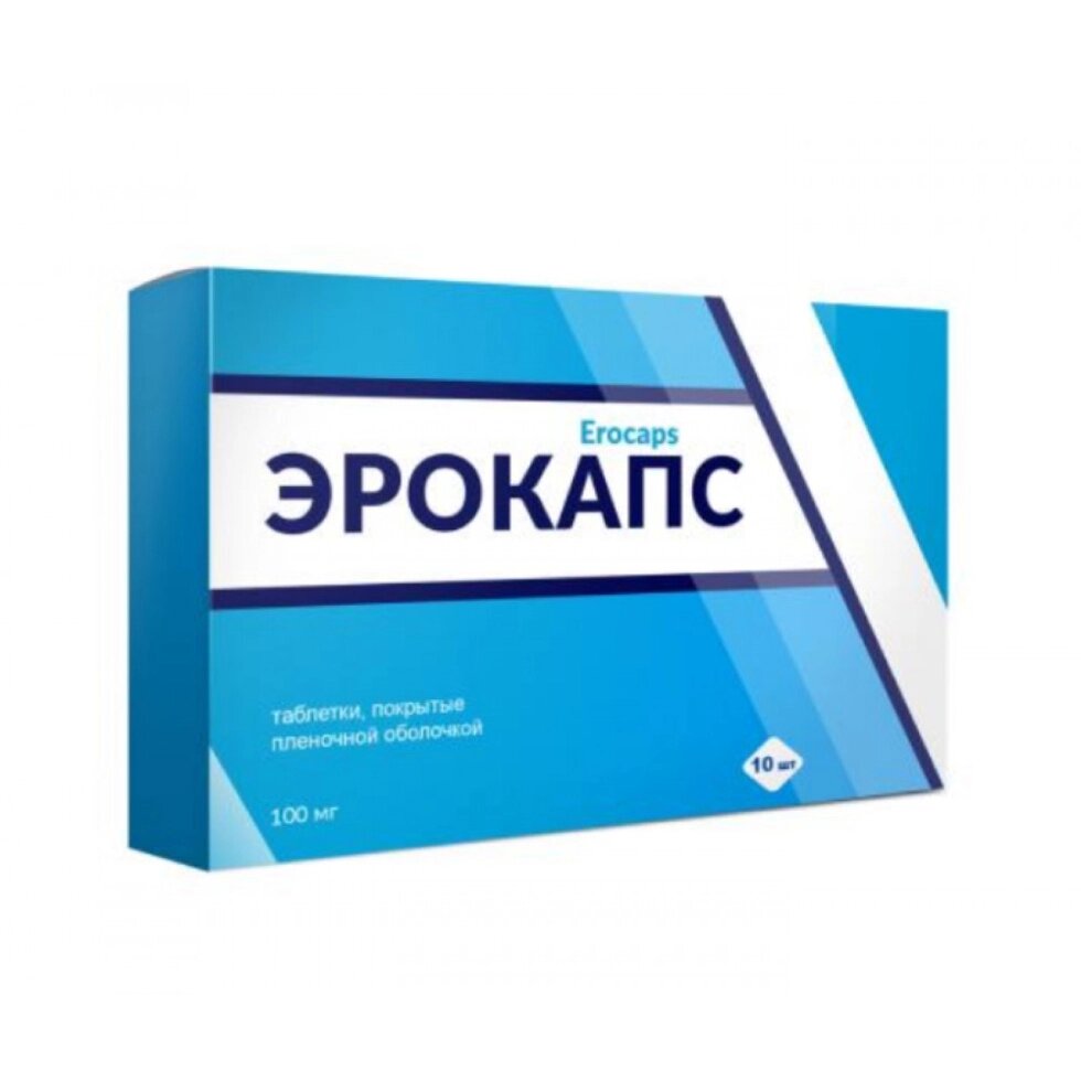 Капсули Erokapaps для підвищення потужності 10 шт. від компанії Інтернет магазин Персик - фото 1