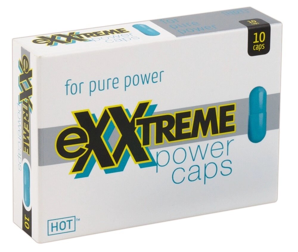 Капсули eXXtreme power (10 кап) від компанії Інтернет магазин Персик - фото 1