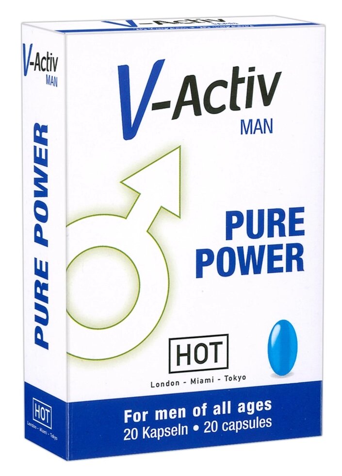 Капсули V-Activ для чоловіків (20 кап) від компанії Інтернет магазин Персик - фото 1
