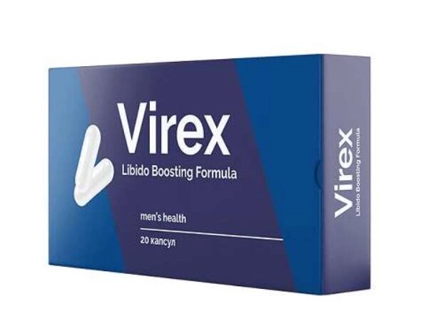 Капсули Virex для підвищення потенції 20 шт. від компанії Інтернет магазин Персик - фото 1