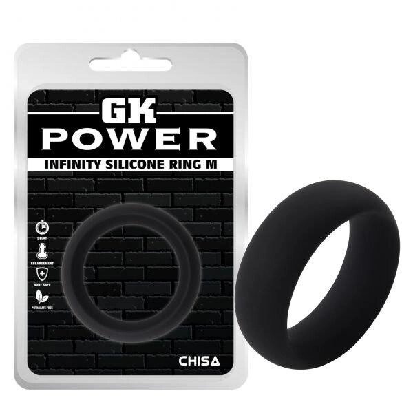 Кільце ерекційне GK Power Infinity Ring M від компанії Інтернет магазин Персик - фото 1