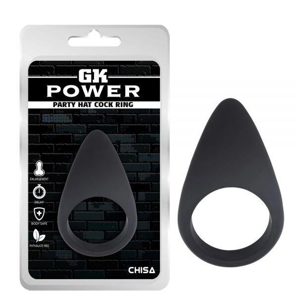 Кільце ерекційне GK Power Party Hat зі стимуляцією клітора від компанії Інтернет магазин Персик - фото 1