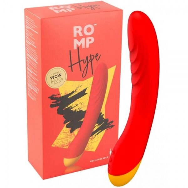 Класичний вібратор Romp Hype від компанії Інтернет магазин Персик - фото 1