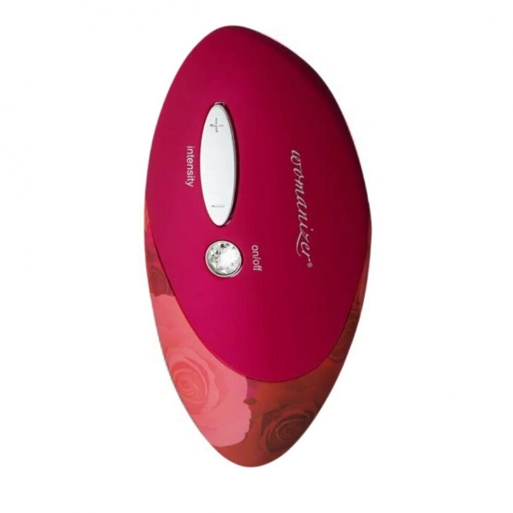 Кліторальний стимулятор Womanizer червоно-рожевий W-500 Red/Rose від компанії Інтернет магазин Персик - фото 1