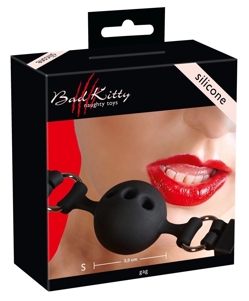 Кляп Bad Kitty Gag Silicone від компанії Інтернет магазин Персик - фото 1