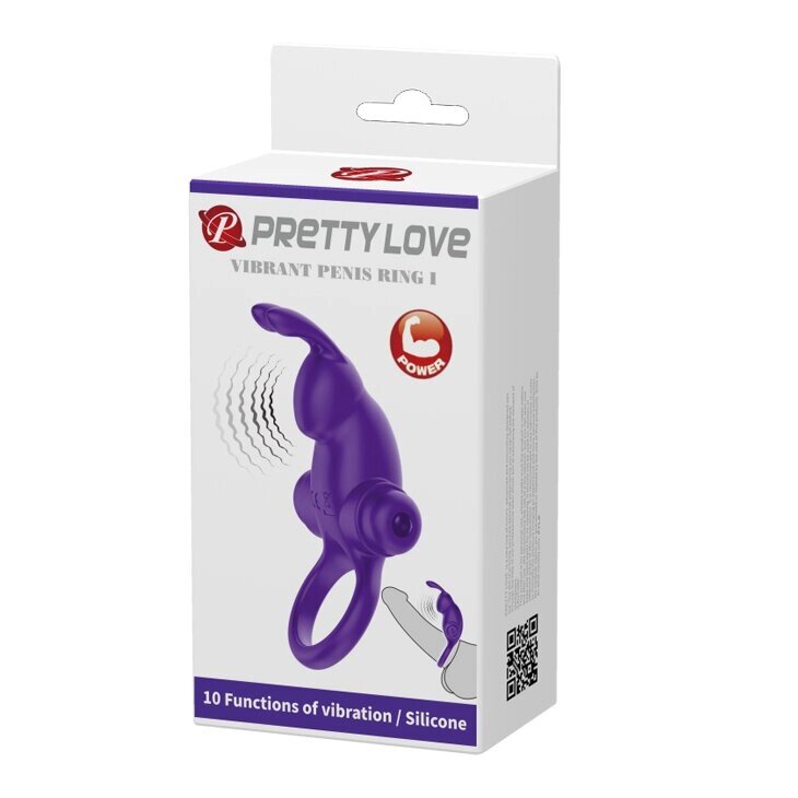 Кольцо єрекционное серии Pretty Love " Vibrant penis ring I " BI-210204-1 від компанії Інтернет магазин Персик - фото 1