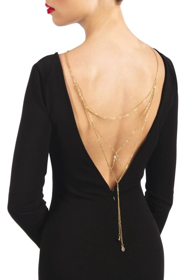 Кольє на спину Bijoux Pour Toi - Lise Gold від компанії Інтернет магазин Персик - фото 1