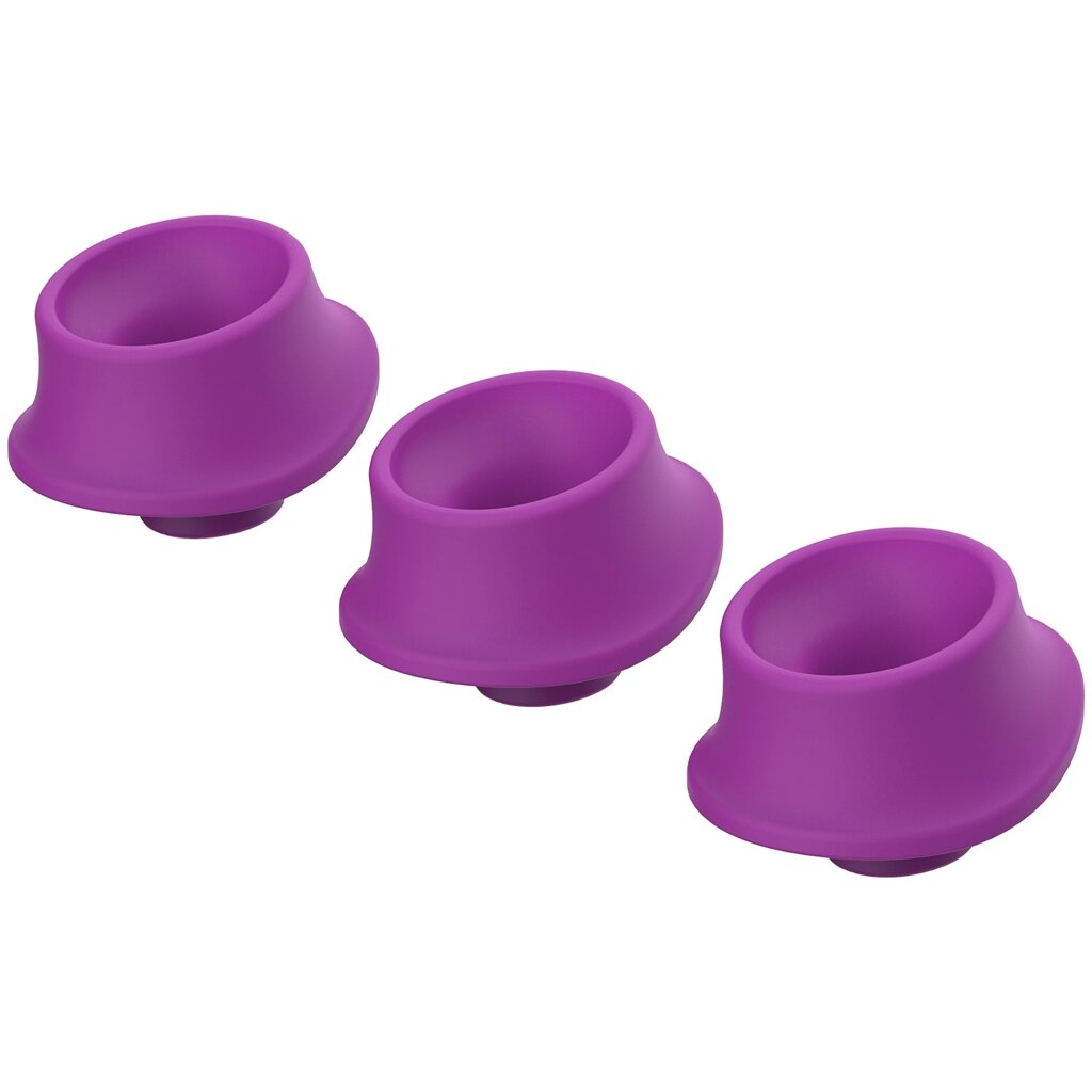 Комплект змінних насадок Womanizer L - фіолетовий (3шт) від компанії Інтернет магазин Персик - фото 1